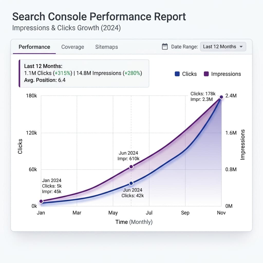 Dashboard de Crecimiento